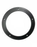Black Derby Cover Spacer 1/4", 5 holes, for '99 and later BT
