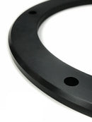 Black Derby Cover Spacer 1/4", 5 holes, for '99 and later BT